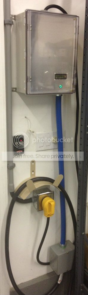 75A OpenEVSE installed