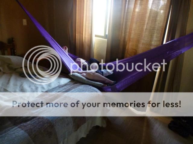 AJ loves hammocks